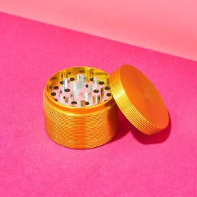 Ripple Gold Aluminum Grinder 4 Part 62mm Cute Grinder Smoke