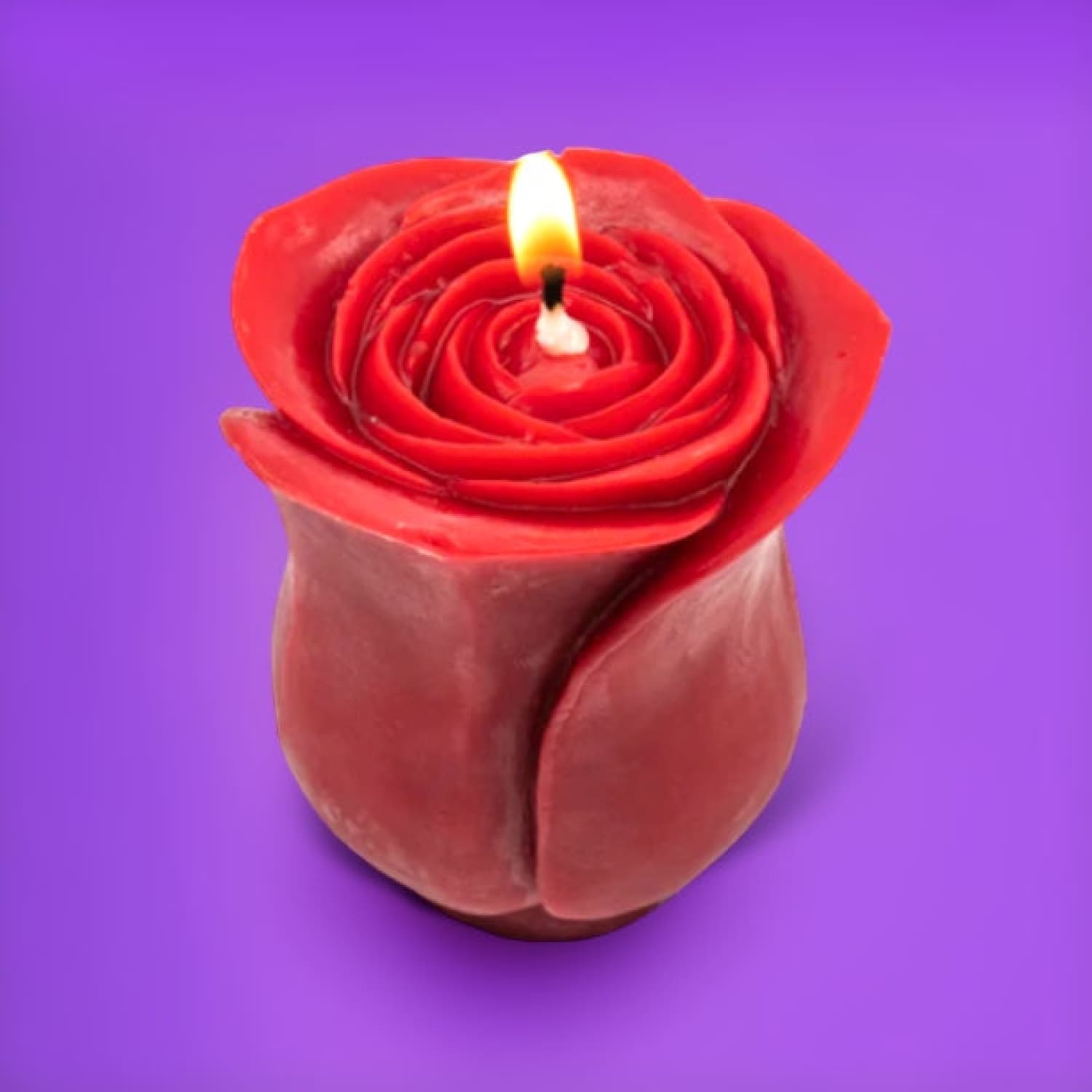 Beeswax Rose Candle Beeswax - Candle - Cotton Wick - Eco