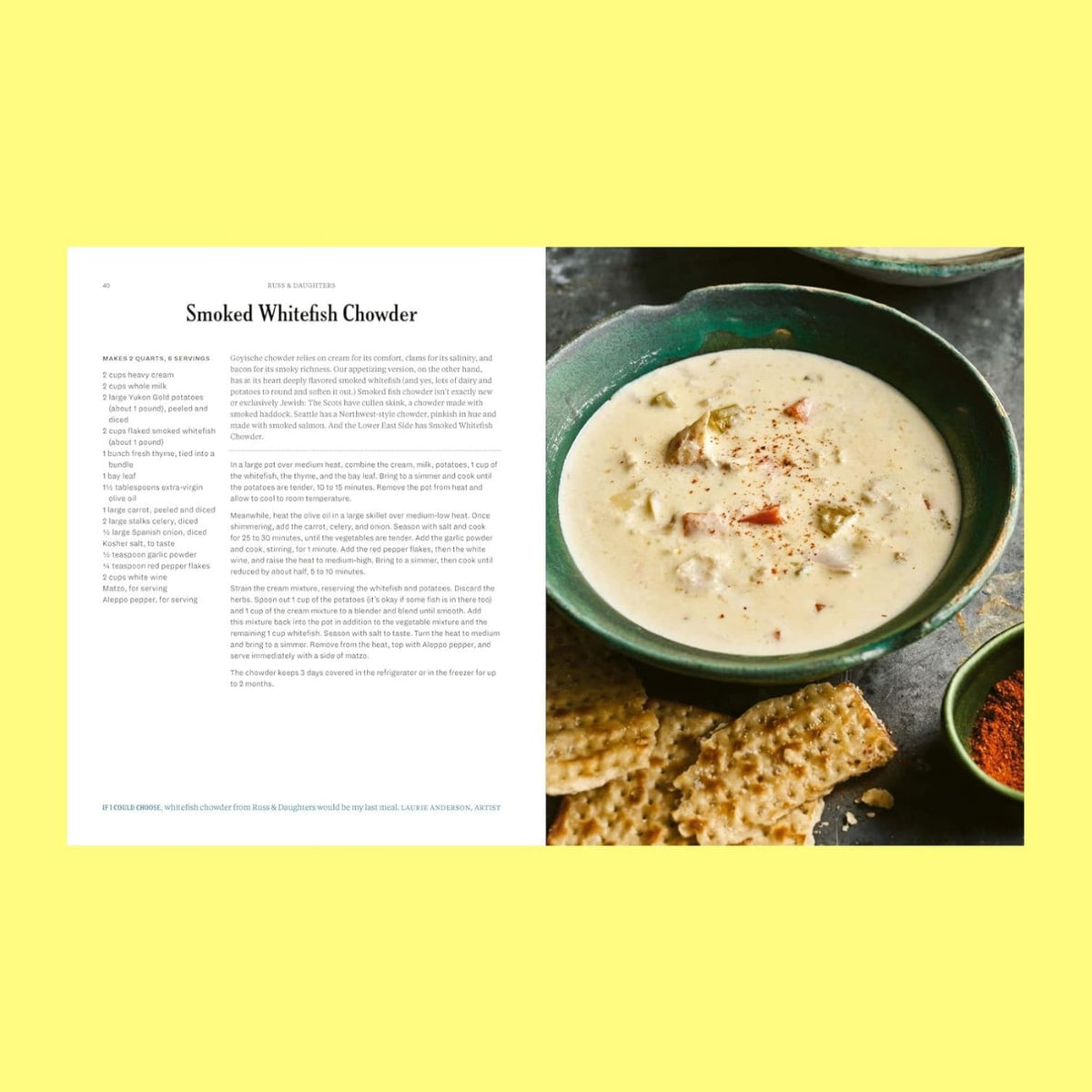 Russ & Daughters Cooking - Recipe - Book - Recipes