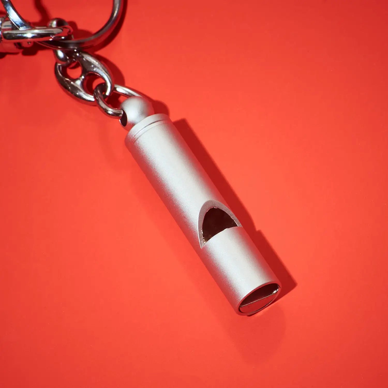 Safety Whistle Keychain Metal Alloy | Friends Nyc Brooklyn