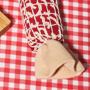 Salami Socks Fake Food - Novelty - Foodie Gift - Host -
