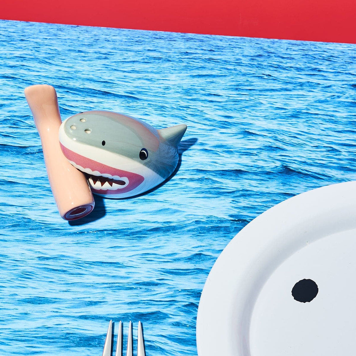 Salt & Pepper Shakers Shark Foot Cs0089 Fake Food