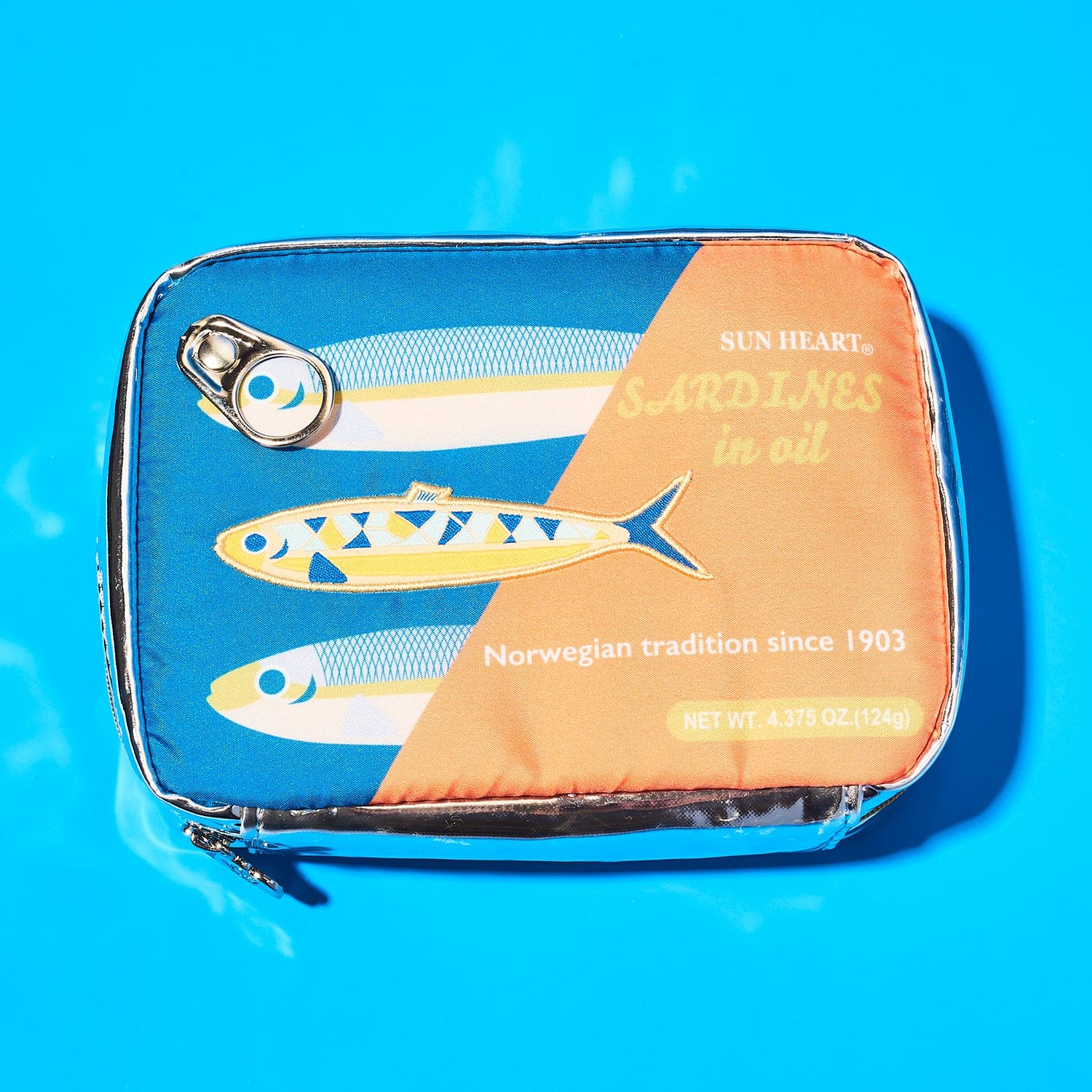 Sardines Faux Leather Pouch Accessory - Bags and Wallets