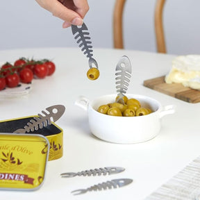 Sardines Snack Forks Kitchen And Drink - Web0324 Webq124