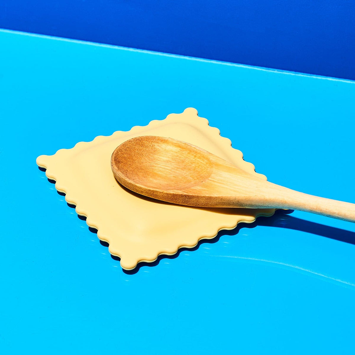 Sauced Up Ravioli Spoon Rest Fake Food - For Mom Gifts -