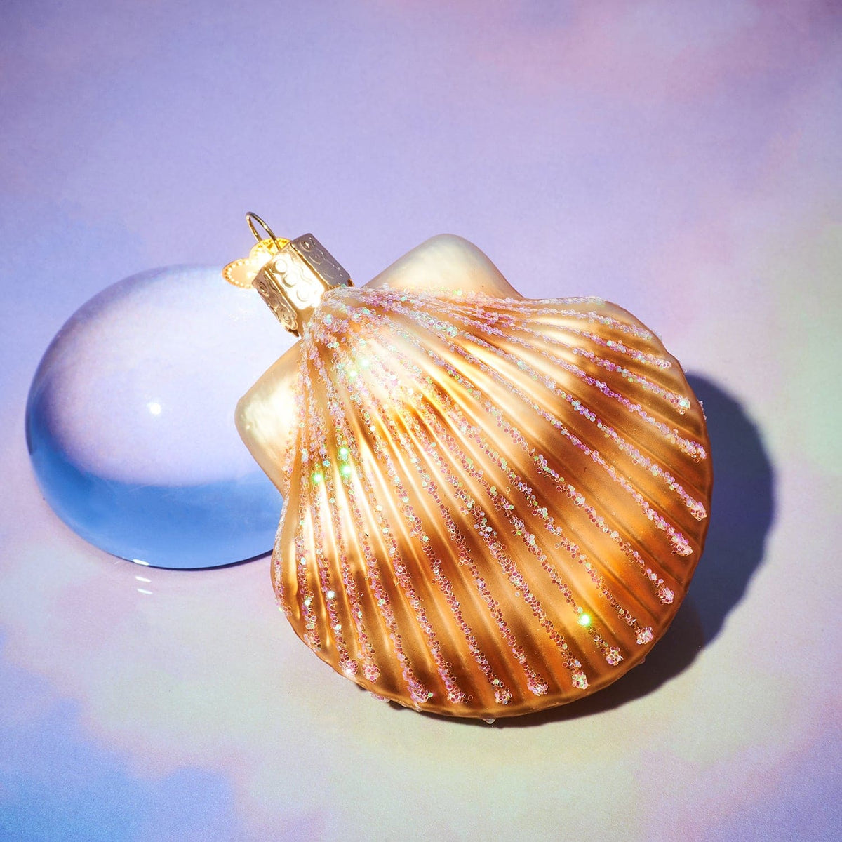 Scallop Shell Ornament Anniversary Gifts - Boxed