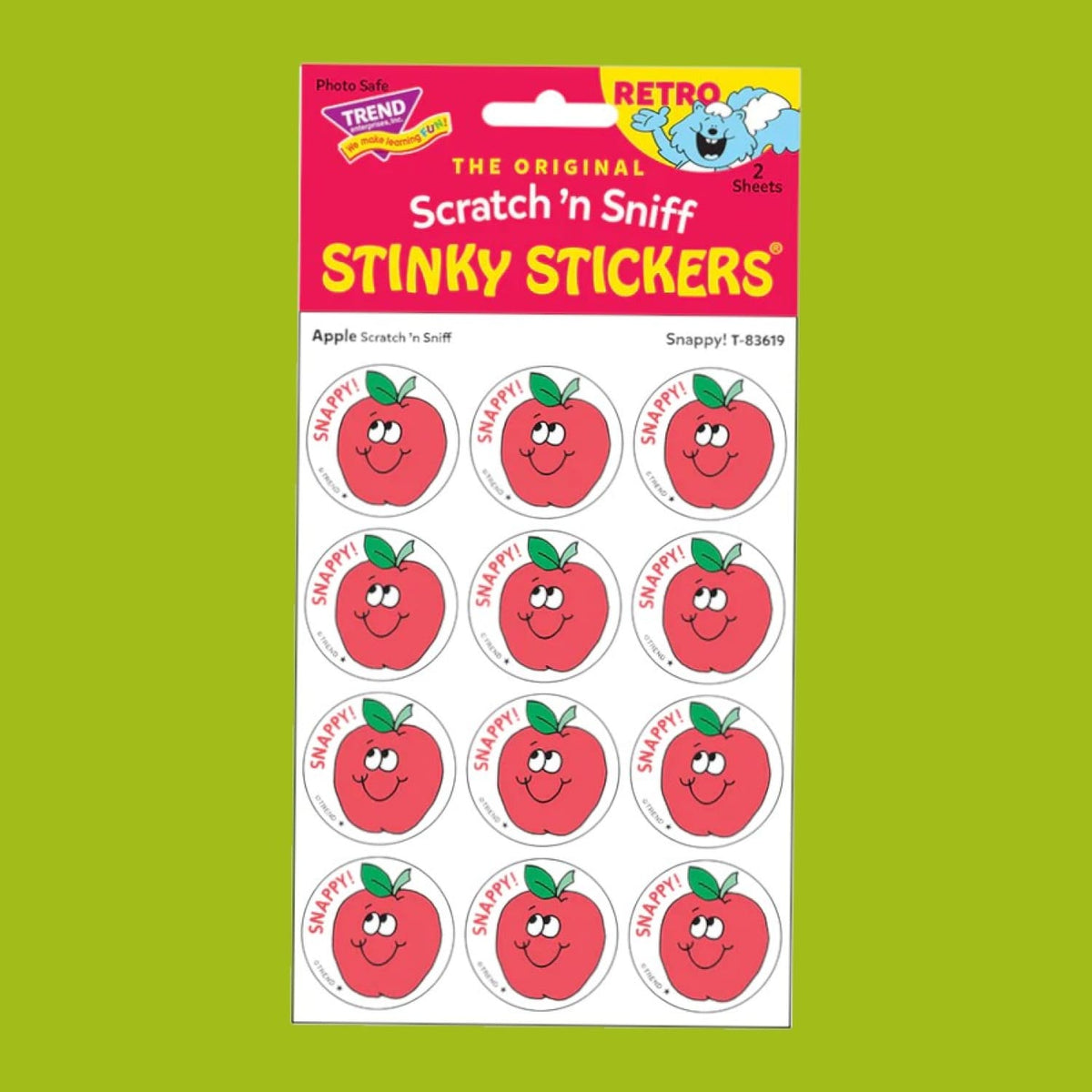 Scratch n Sniff Stinky Stickers Decorative Sticker