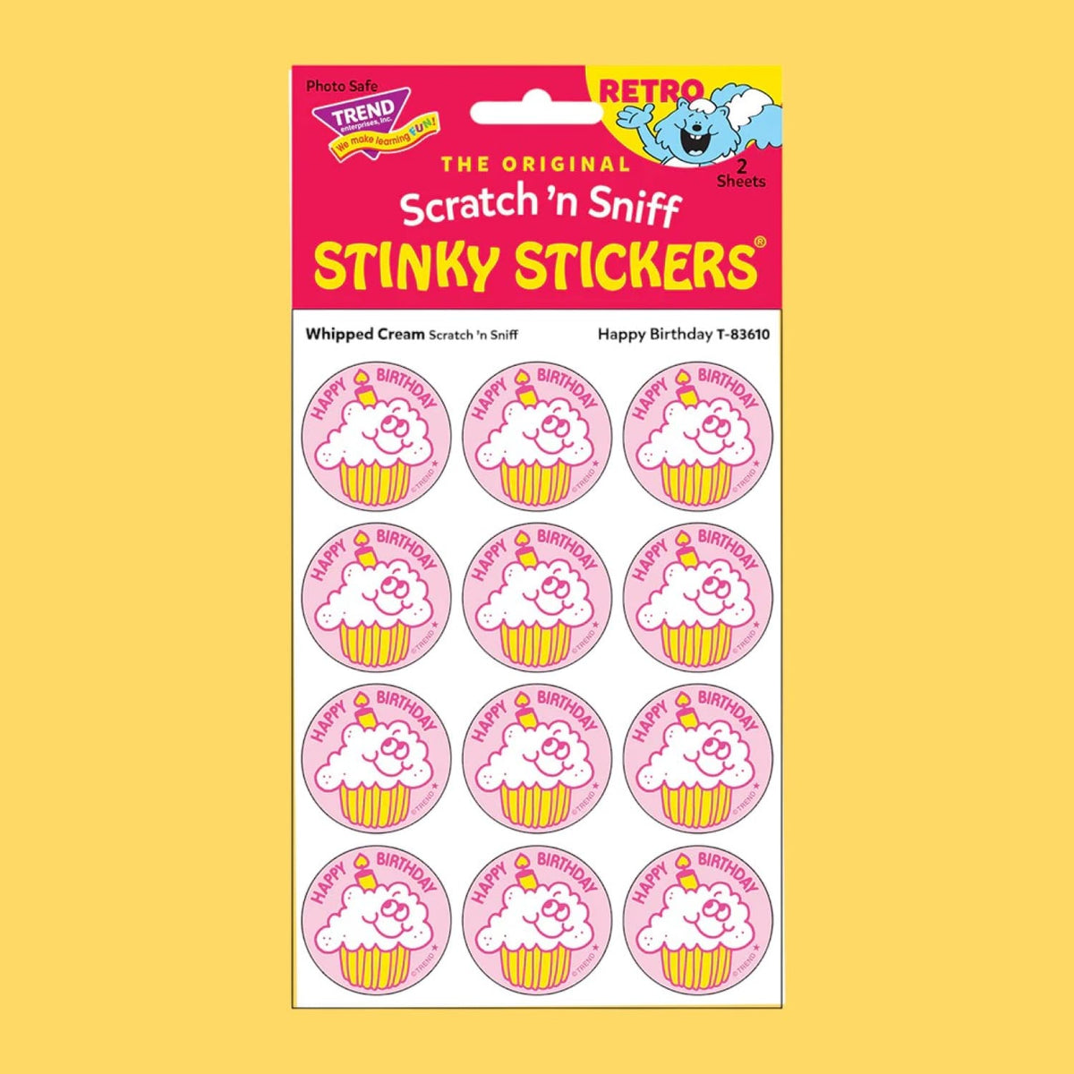 Scratch n Sniff Stinky Stickers Decorative Sticker