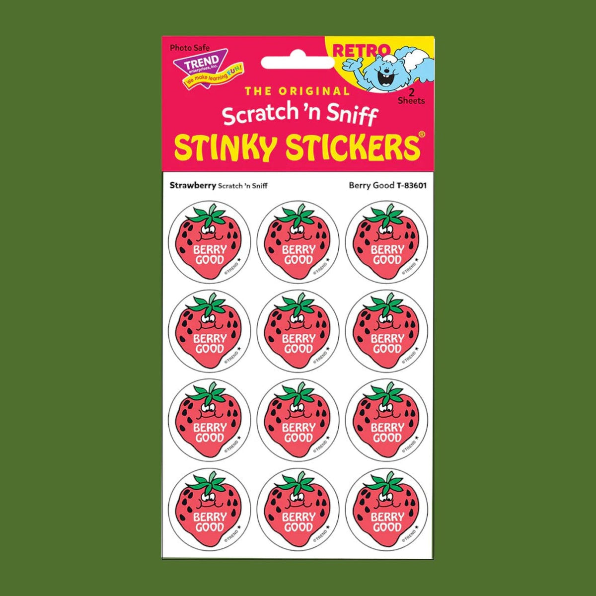Scratch n Sniff Stinky Stickers Decorative Sticker
