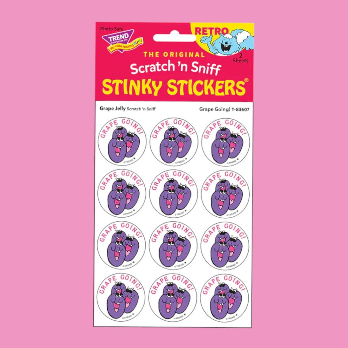 Scratch n Sniff Stinky Stickers Decorative Sticker