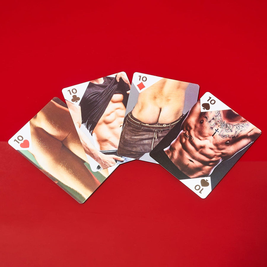 Sexy Guys Playing Cards | Bachelorette, Gag Gifts at Friends NYC