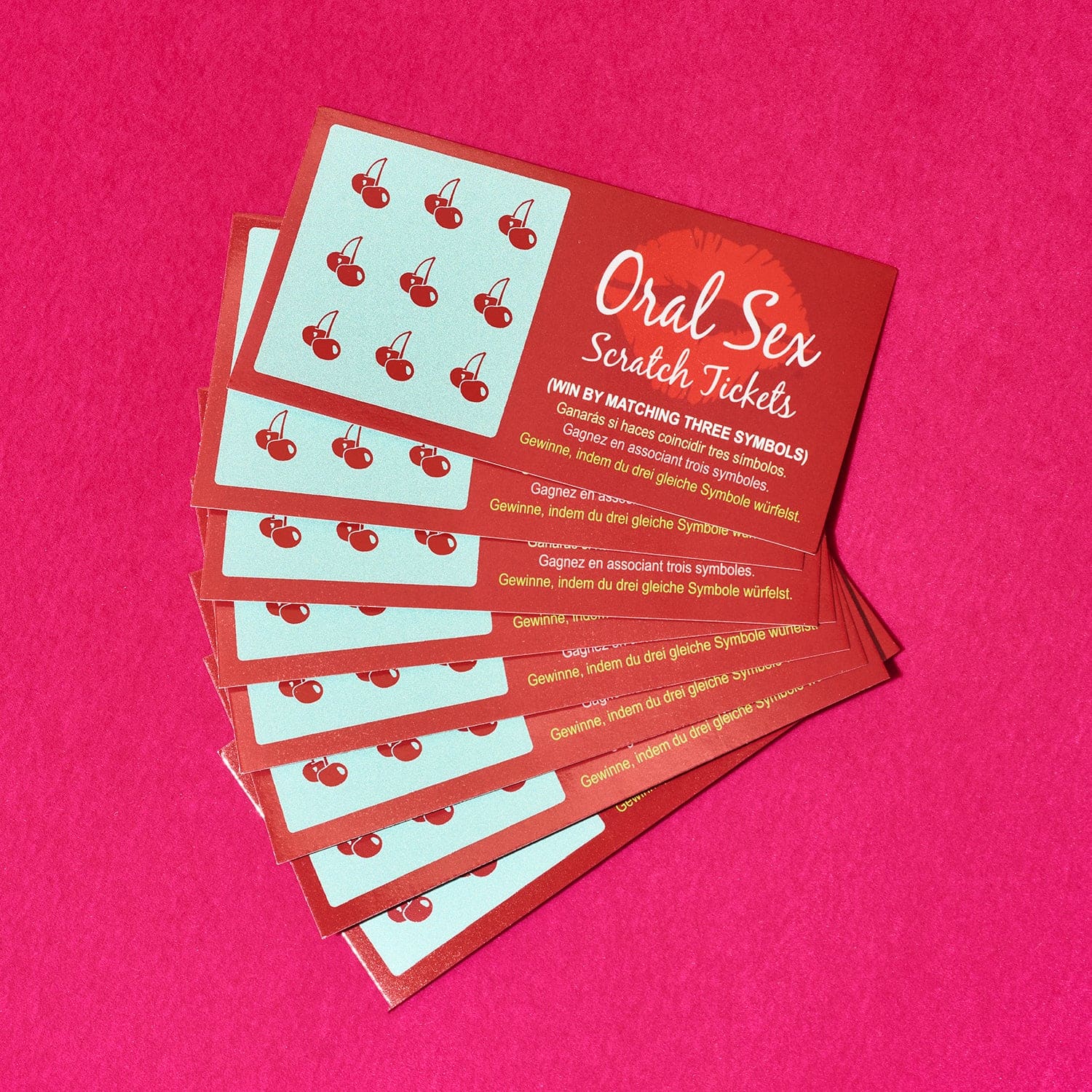 Sexy Scratch Tickets Activities - Activity - Card Game
