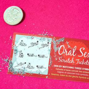 Sexy Scratch Tickets Activities - Activity - Card Game