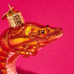 Shrimp Ornament Christmas Ornaments - Food Ornament