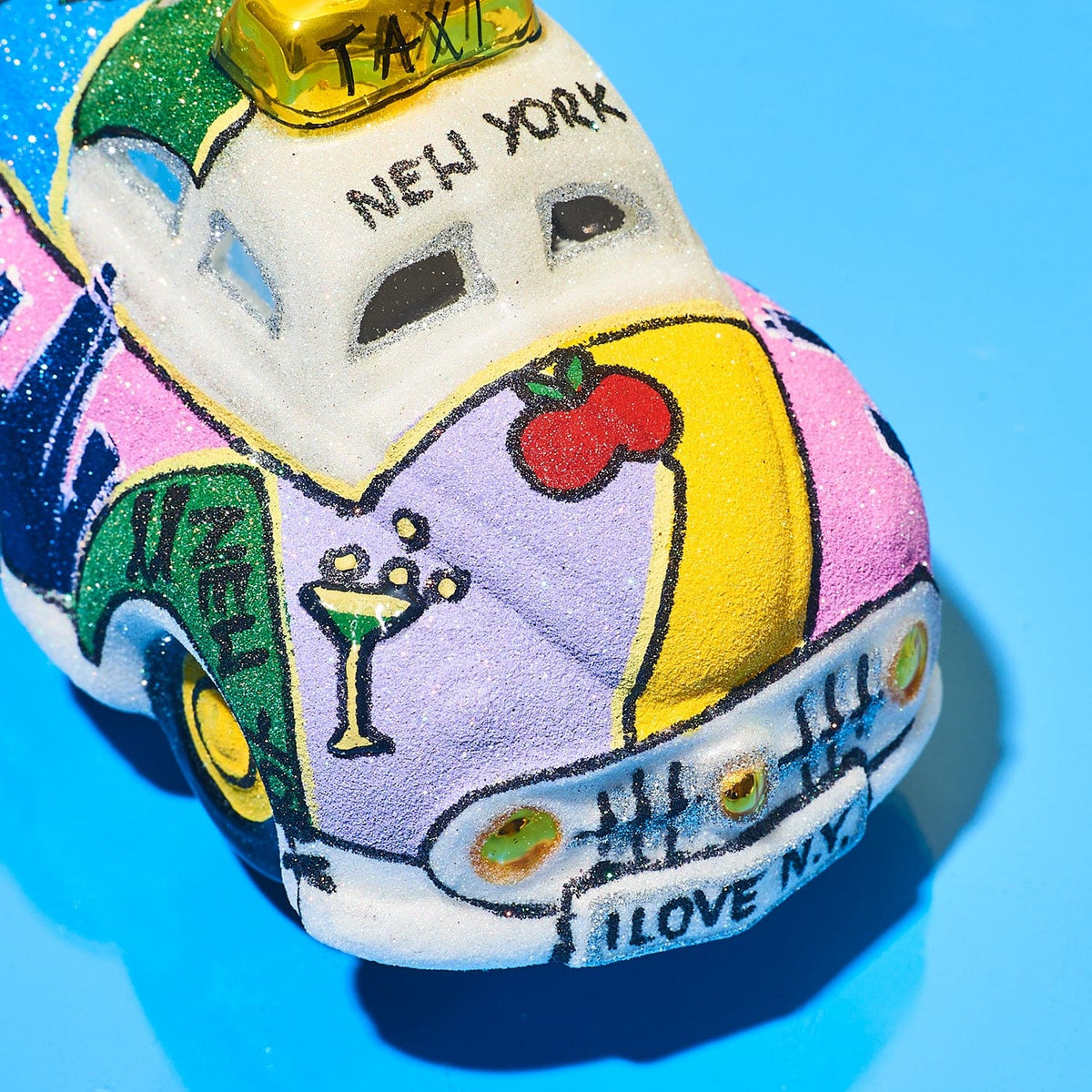 Sidewalks Of Nyc Taxi Ornament Holiday 2023 - Ornament23 -