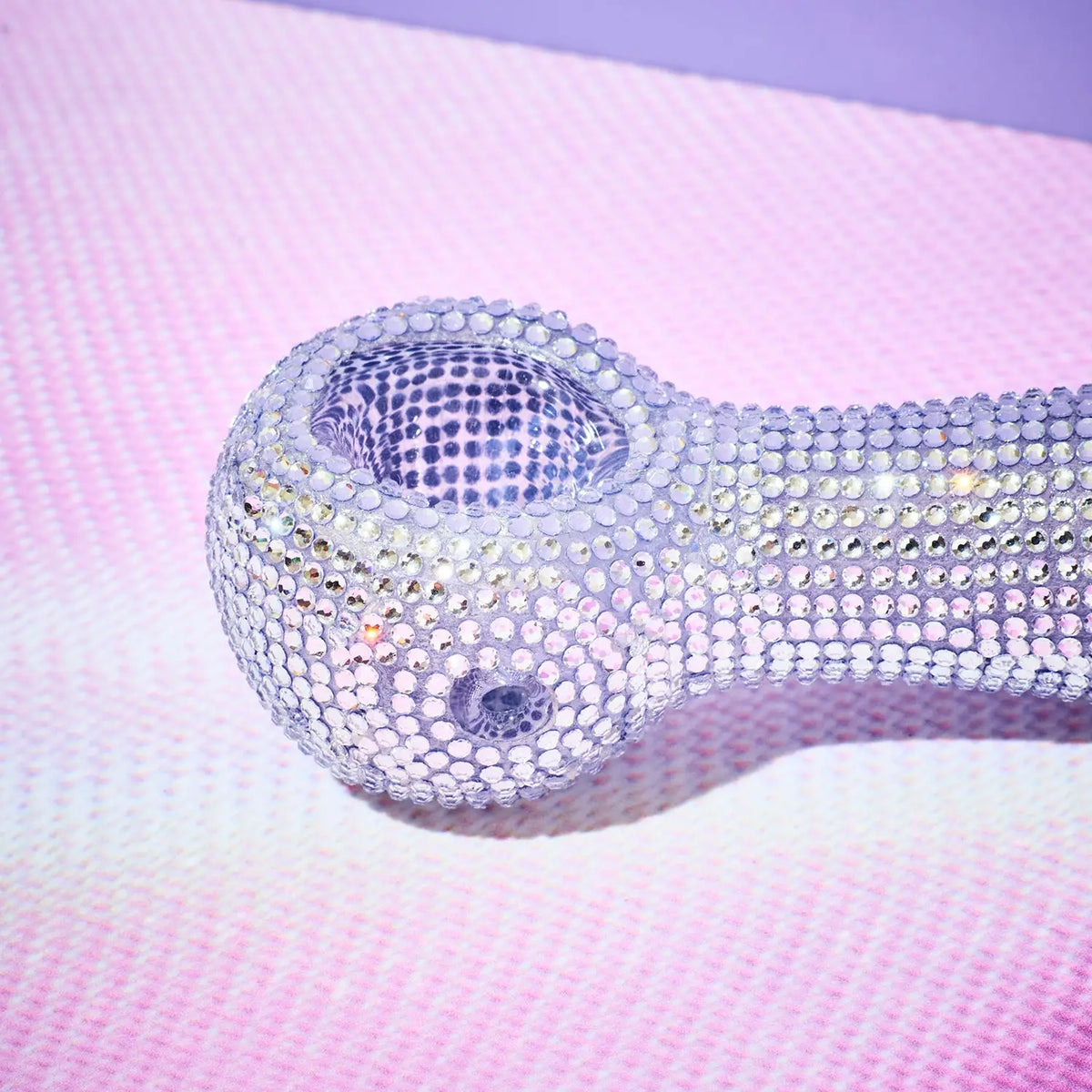 Silver Bling Pipe Glass Hand | Friends Nyc Brooklyn Ny