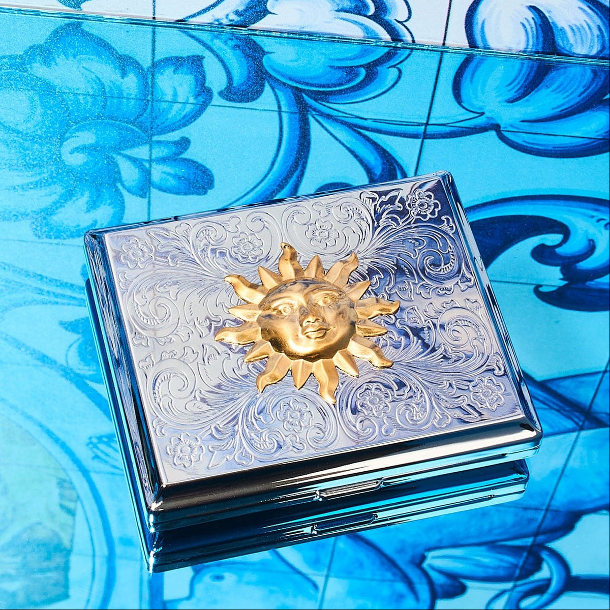 Silver Sun Card Case Smoke Accessories - Shop - Stash -