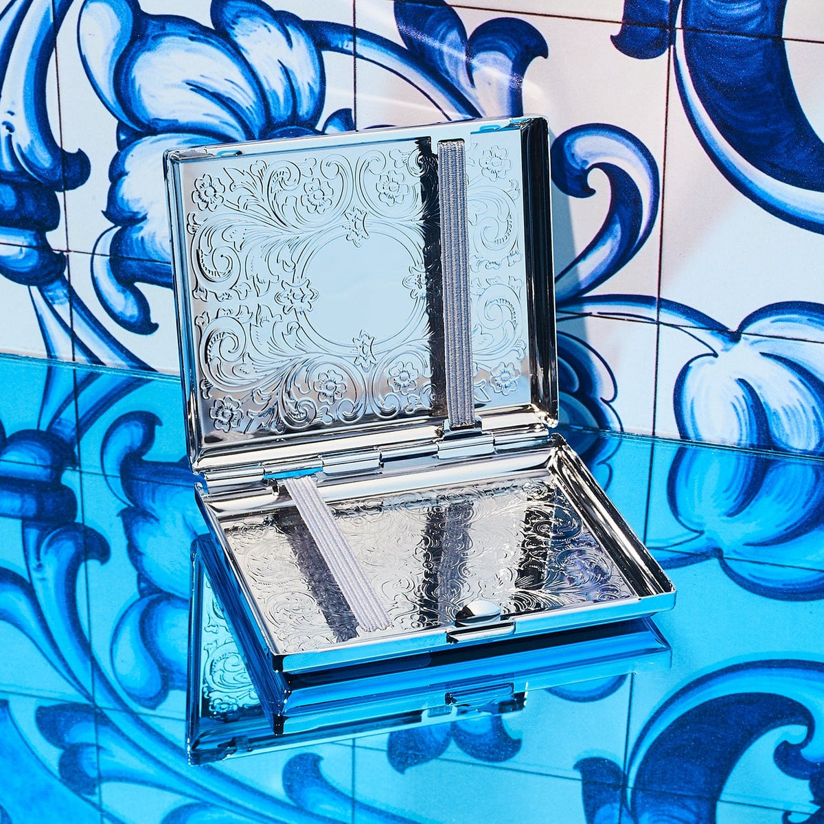 Silver Sun Card Case Smoke Accessories - Shop - Stash -