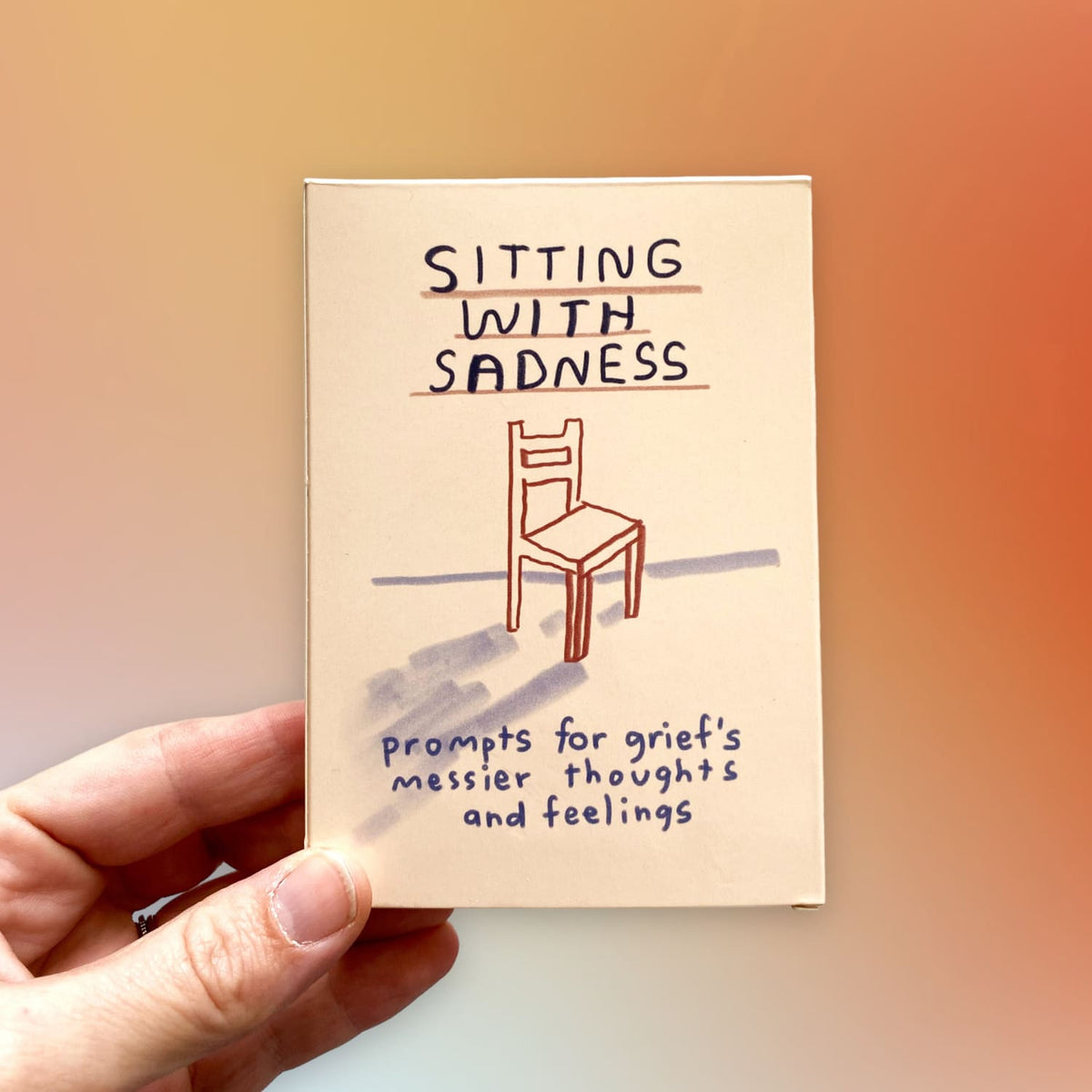 Sitting With Sadness Grief Deck Grief - Made In Th Usa -