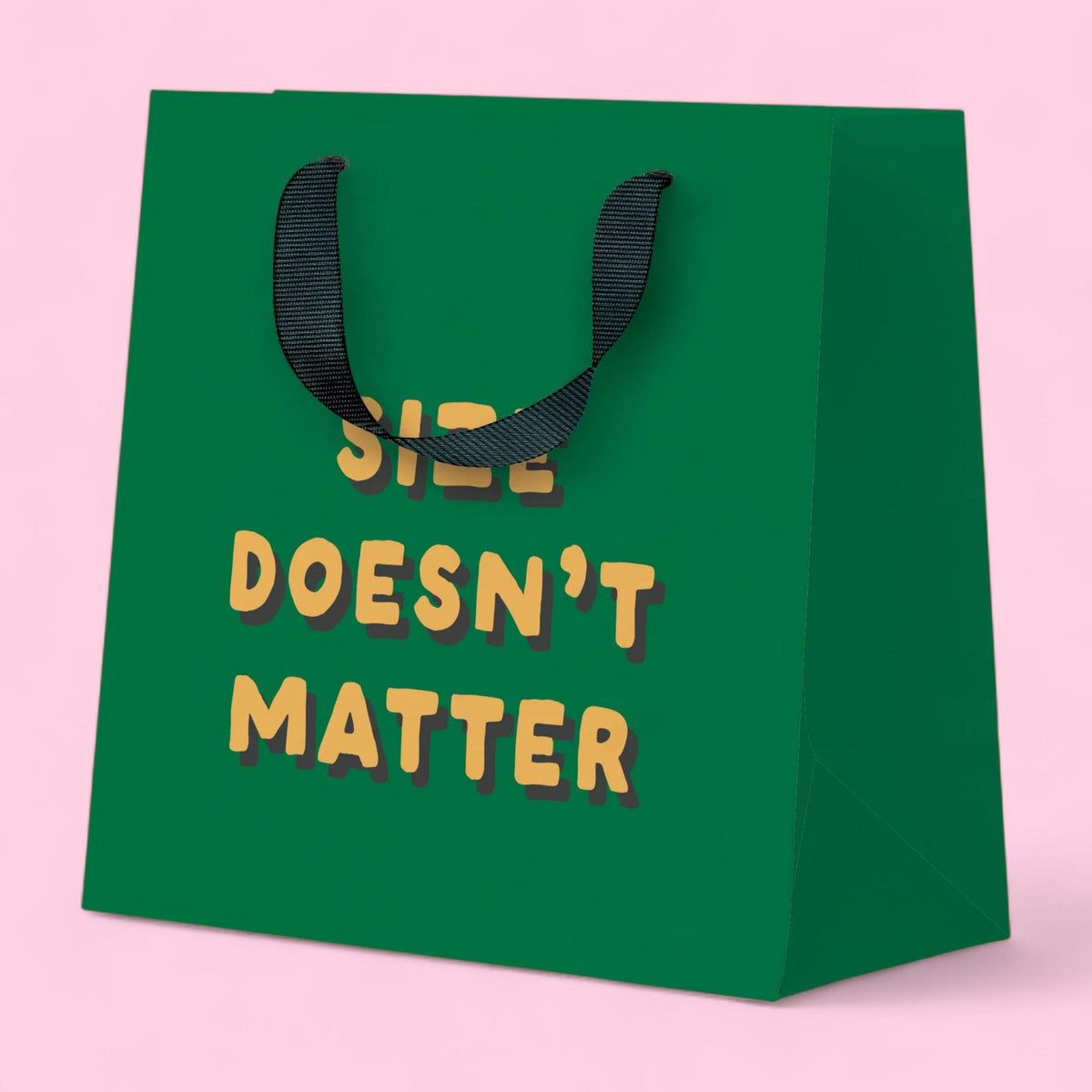 Size Doesn’t Matter Mini Gift Bag | Friends Nyc Brooklyn Ny