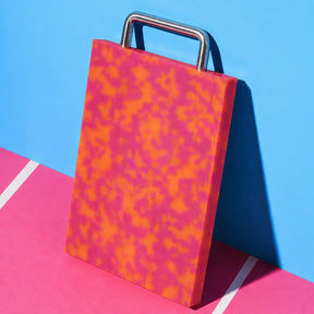 Small Cutting Board with Handle - Pink Orange | Friends Nyc
