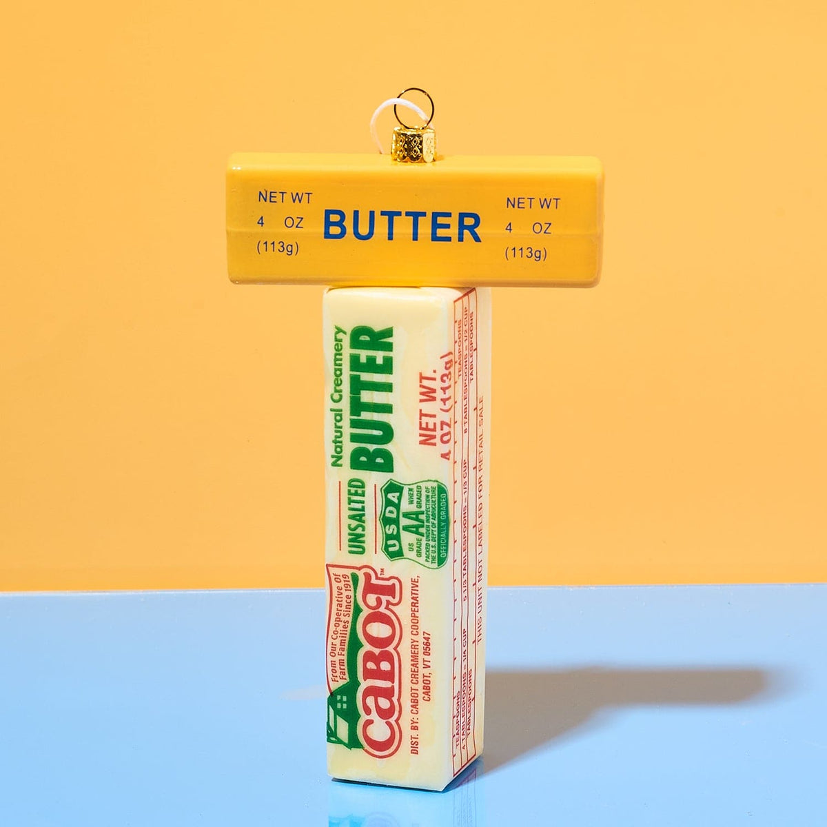 Small Stick Of Butter Ornament Butter - Food Ornament -
