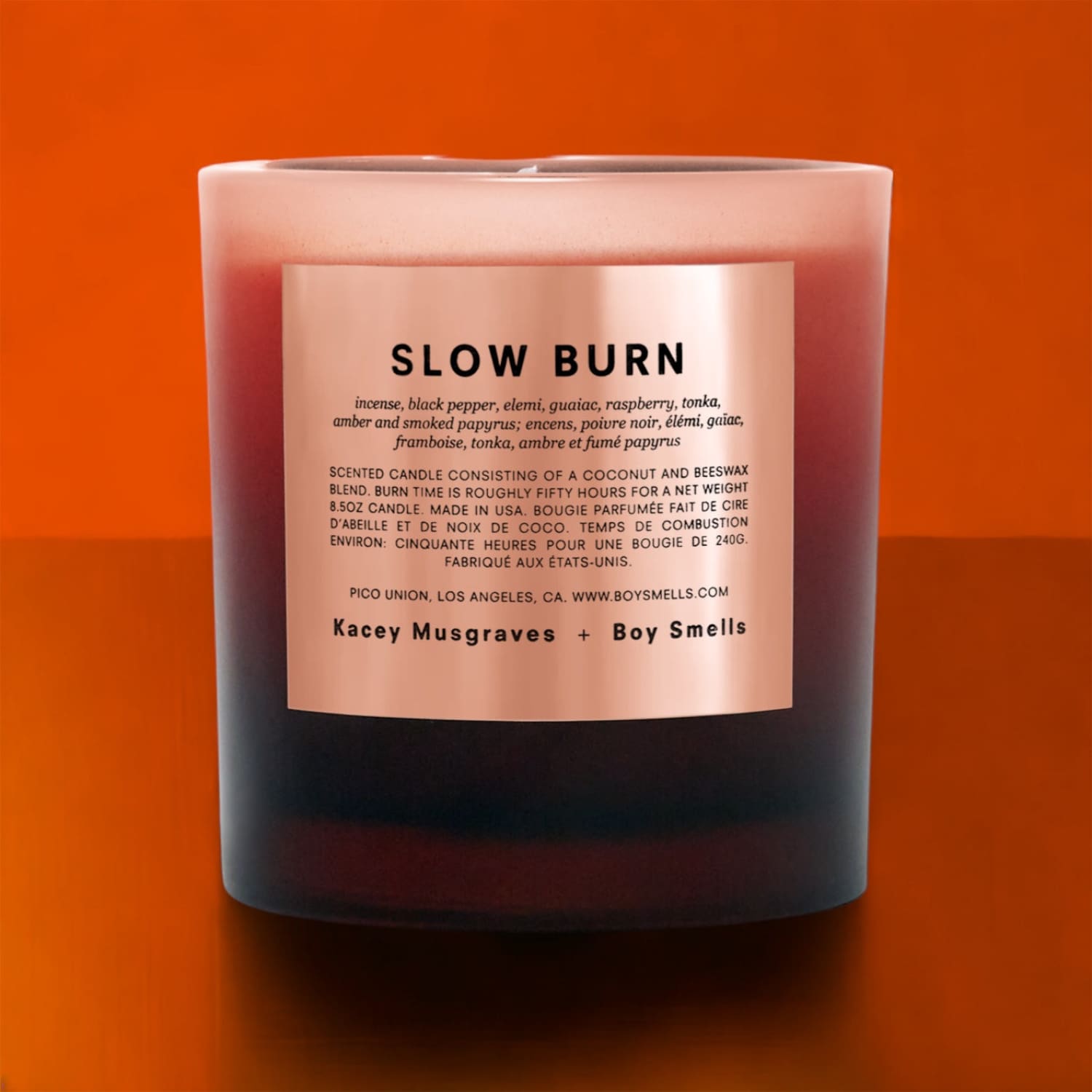 Boy Smells Candle - Slow Burn 0523 - Beeswax - Boy Smells -