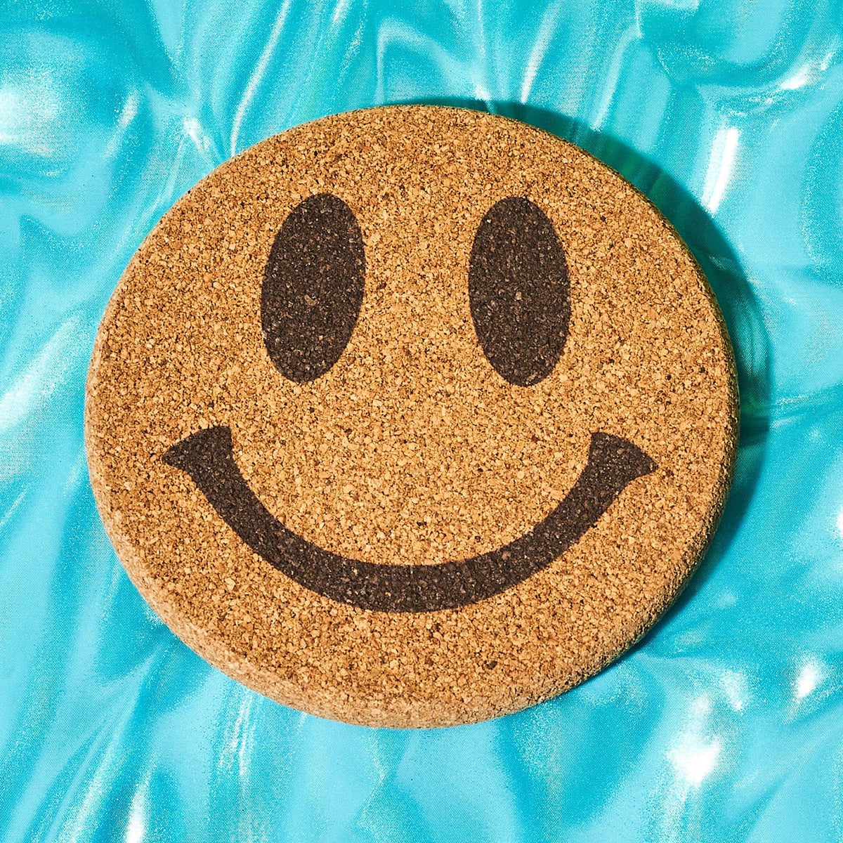 Cork Coaster Smiley Face 0423 - Groupbycolor - Q223