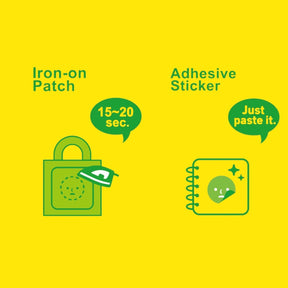 Smiski Embroidery Sticker Decorative Sticker - Embroidery