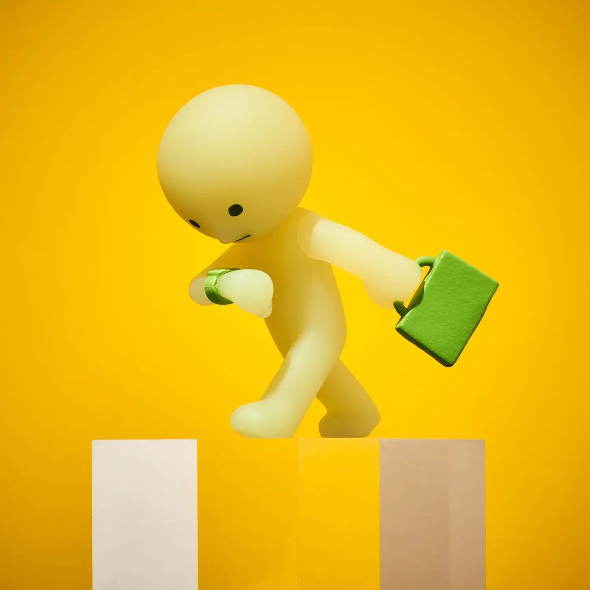 Smiski Mini Figurine - Working Series Blind Box - Glow