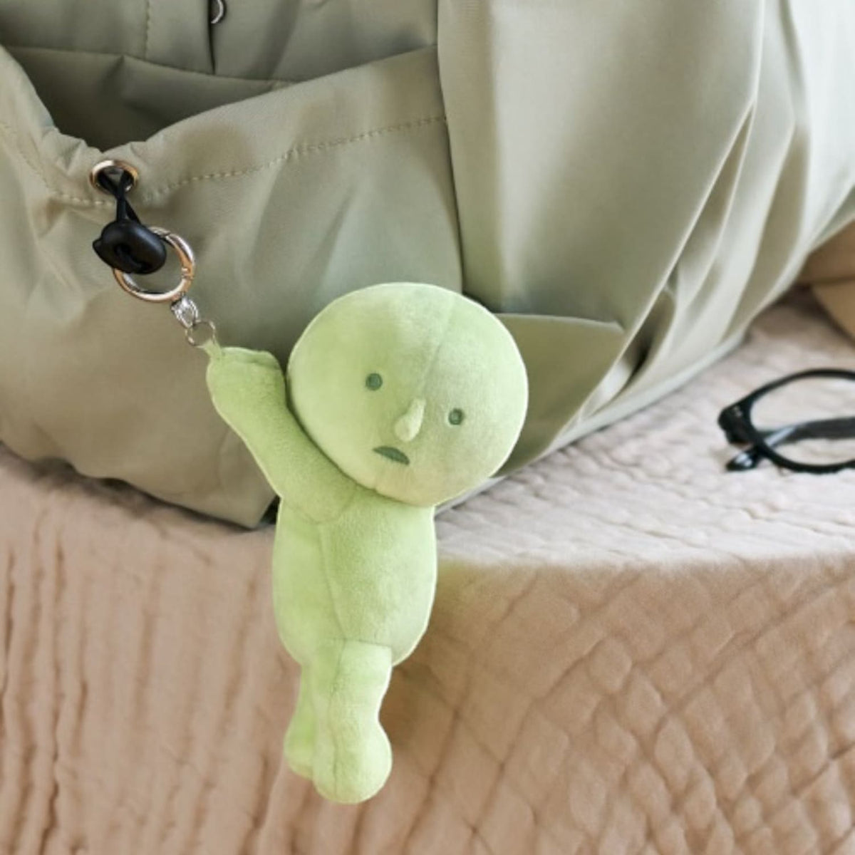 Smiski Plush Bag Charm + Keychain Accessory Bag Charm Bags