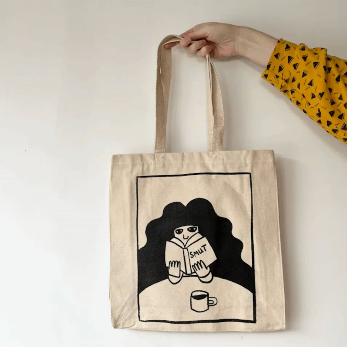 Smut Tote Bag Back Soon - Funny Gift - Illustration - Ramona