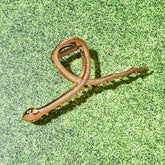 Snake Hair Clip - Gold Cute Hair Clip - Gold - Accessories -