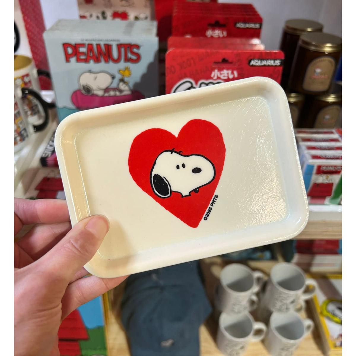 Snoopy Heart Trinket Tray Home - Decor - Homewares