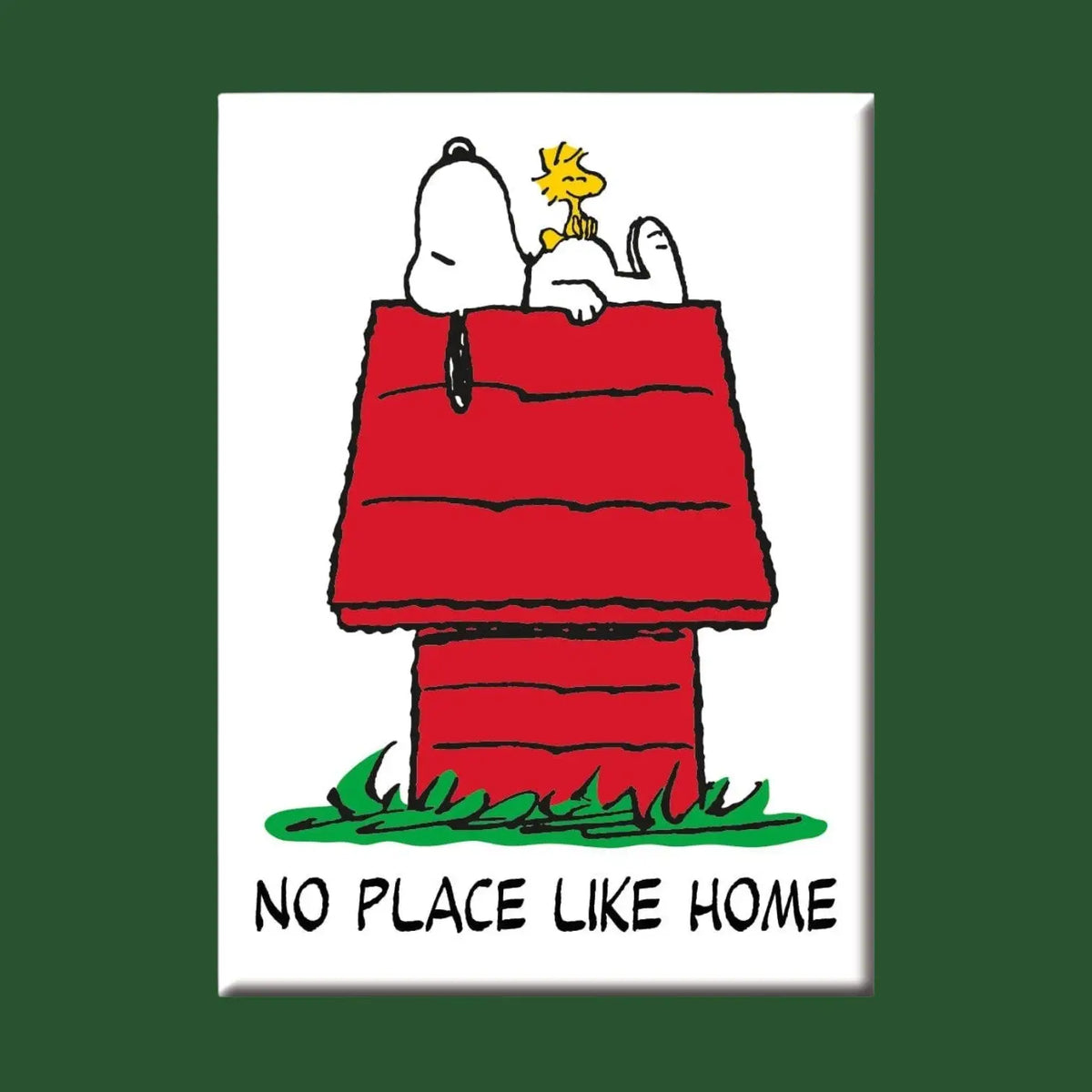 Snoopy no Place Like Home Flat Magnet | Peanuts Gift