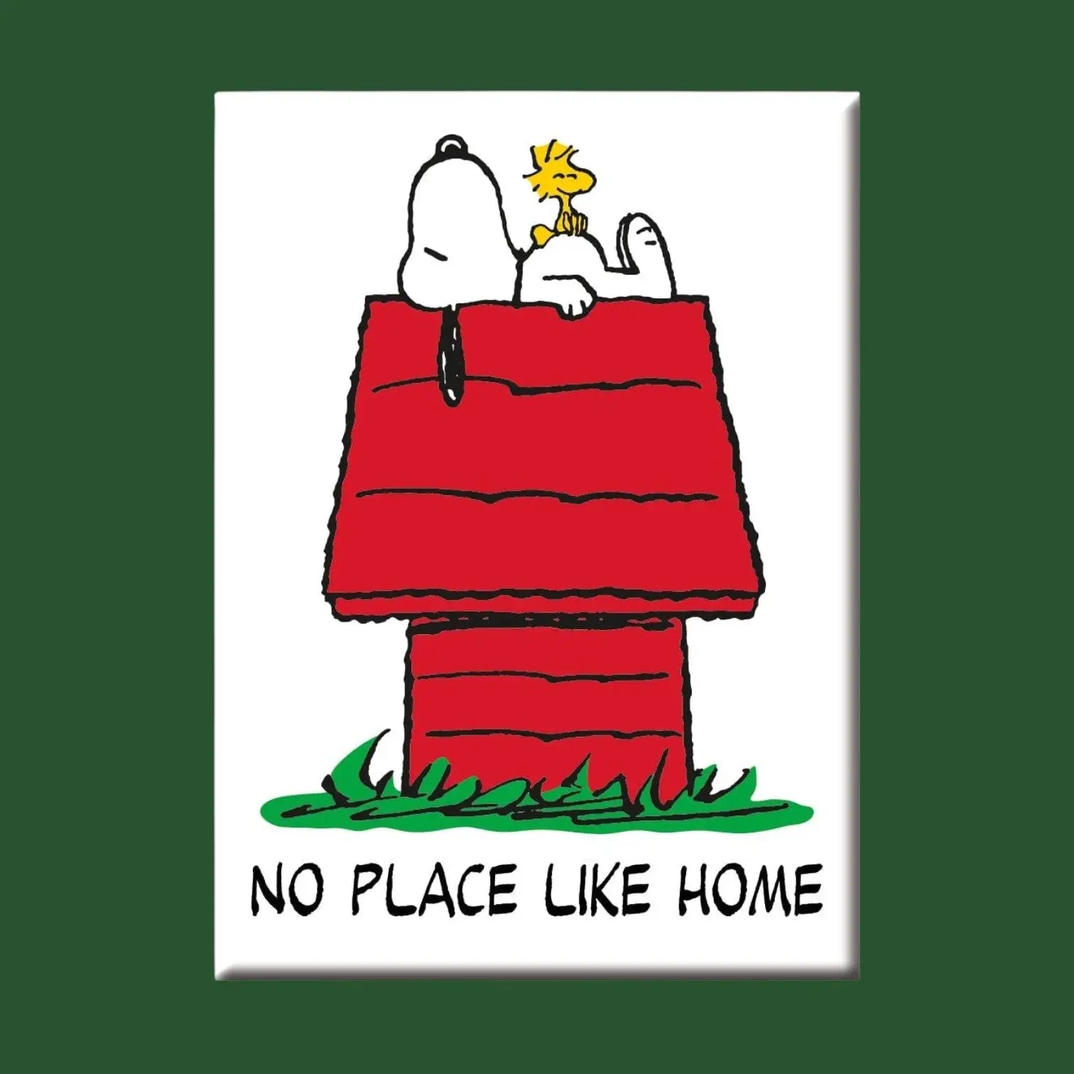 Snoopy no Place Like Home Flat Magnet | Peanuts Gift