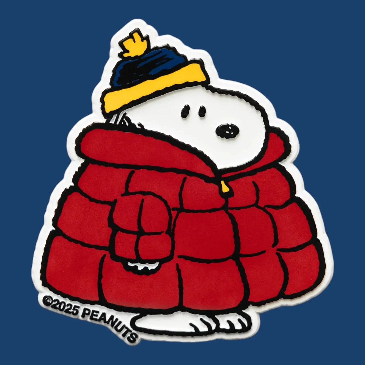 Snoopy Puffy Coat Fridge Magnet | Friends Nyc Brooklyn Ny