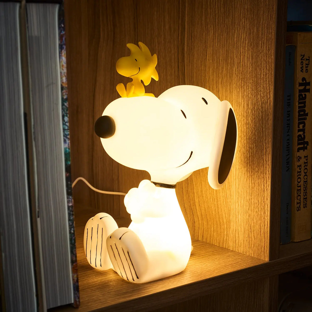 Snoopy and Woodstock Sitting Light Lamp & Night | Friends