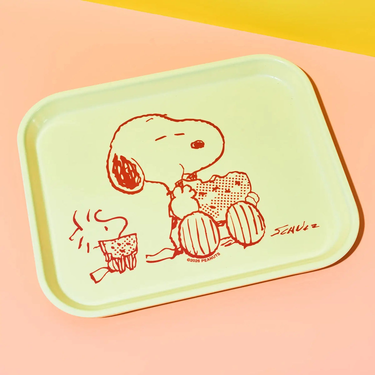 Snoopy & Woodstock Watermelon Tray | Friends Nyc Brooklyn Ny