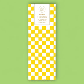 The Social Type Yellow Check Tissue Groupbycolor