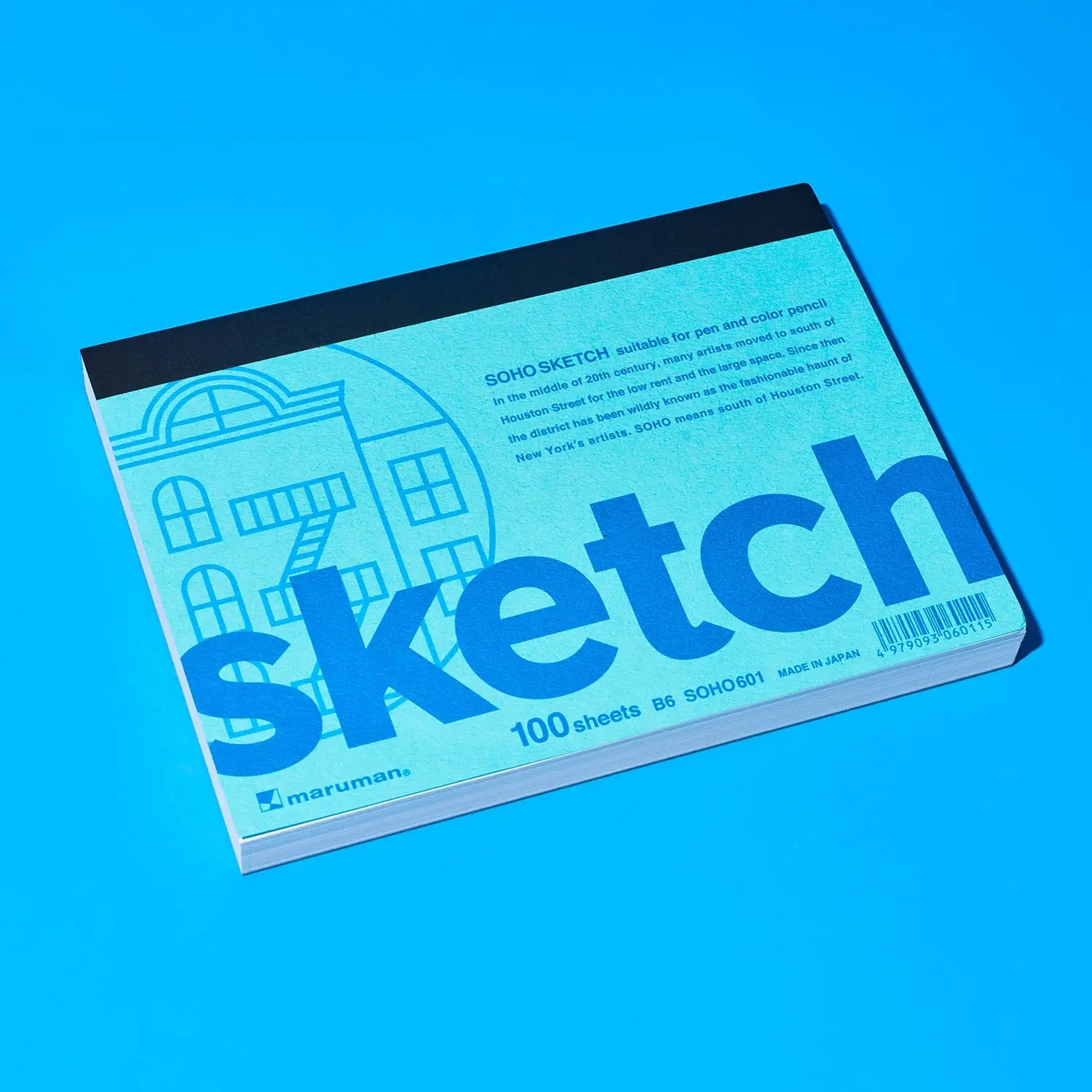 Soho Sketch Pad B6 - 100 Sheets | Friends Nyc Brooklyn Ny