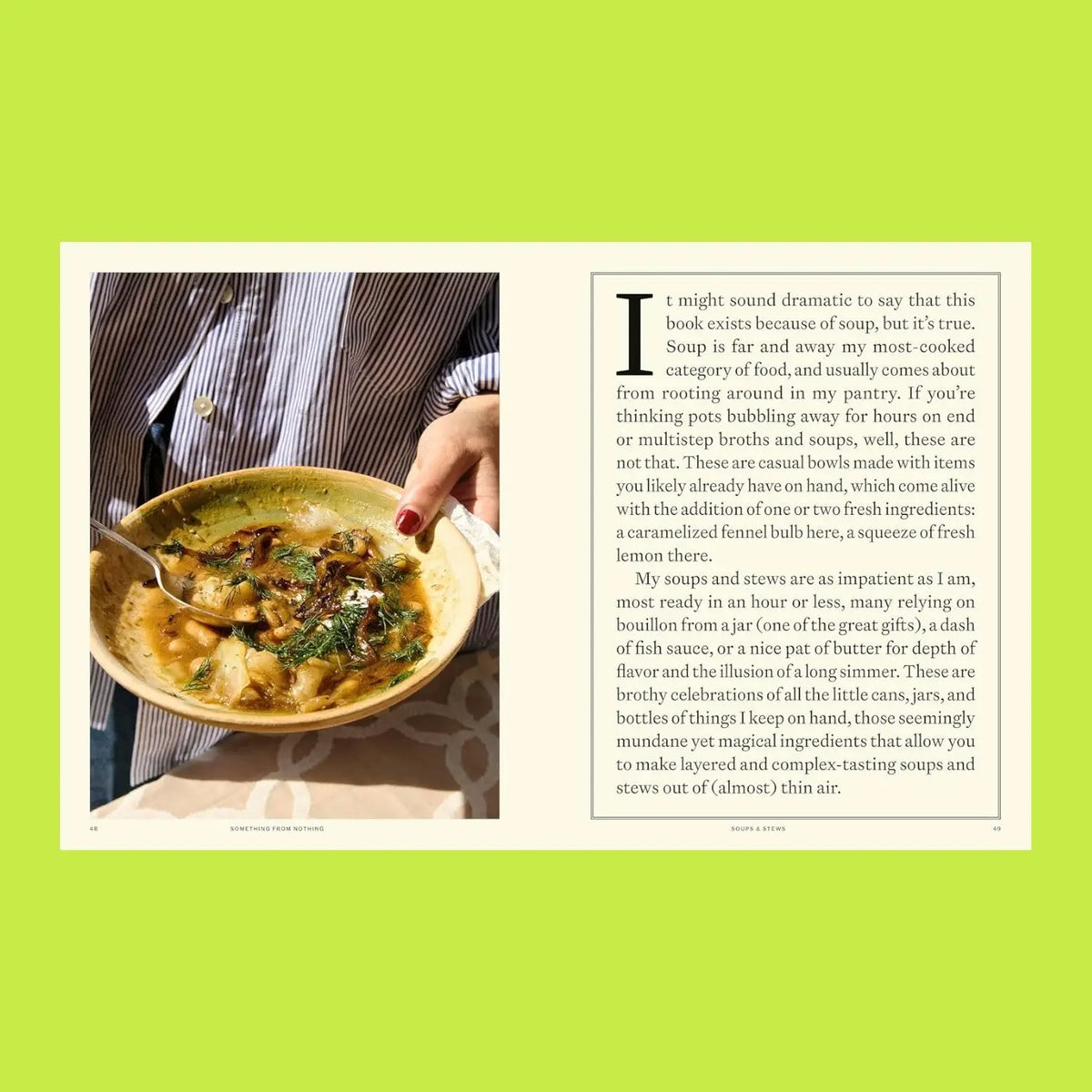 Something from Nothing: a Cookbook Cookbook| Friends Nyc