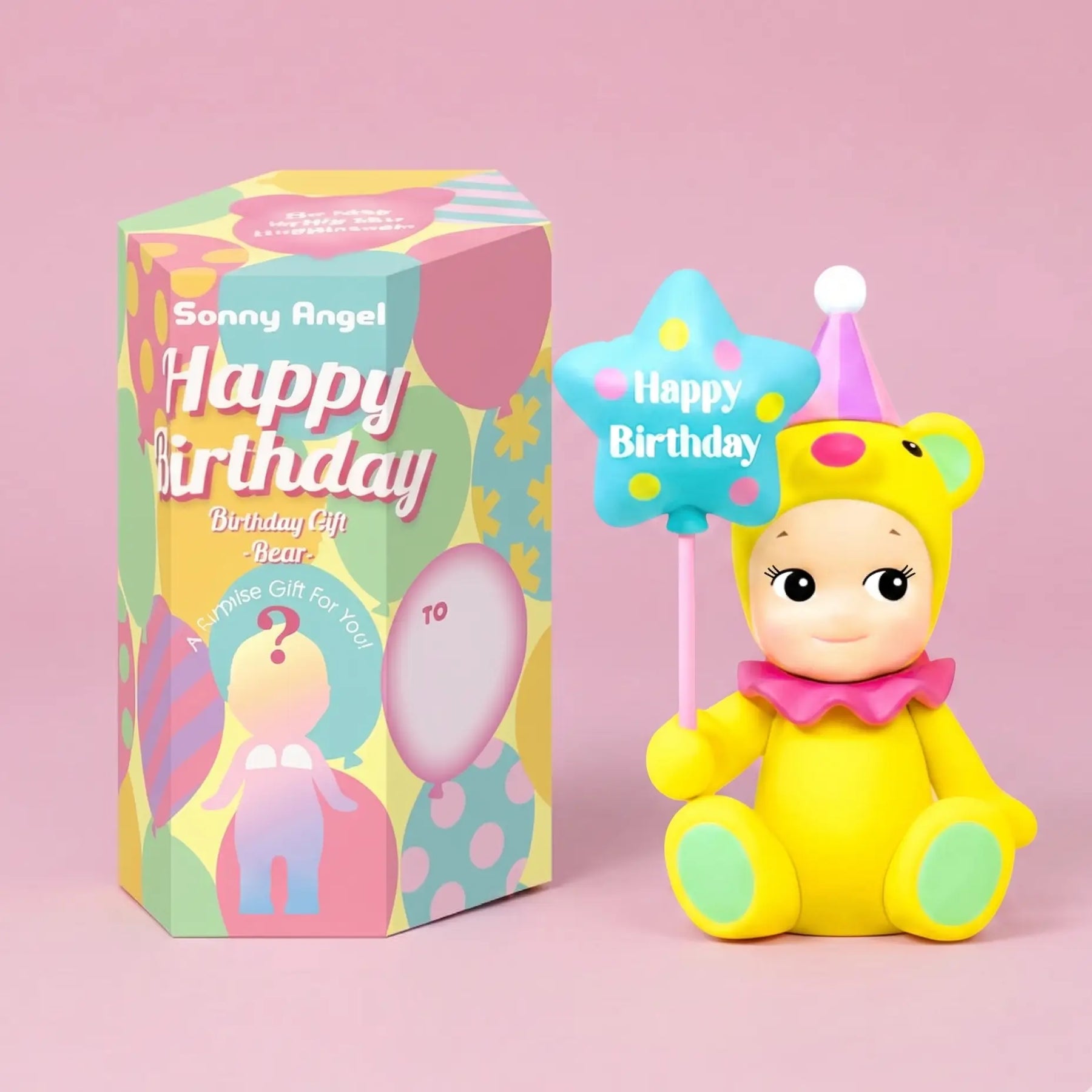 Sonny Angel HAPPYBIRTHDAY GIFT BEAR 50個 Amazon.com: Sonny Angel Birthday Gift Bear 2021 - Original Mini