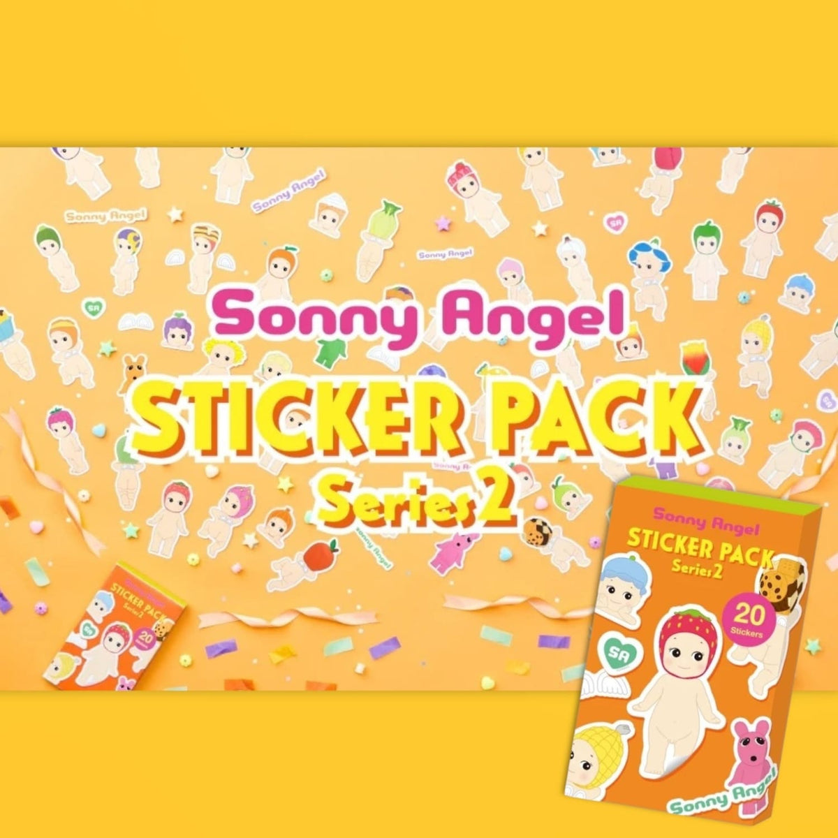 Sonny Angel Blind Box Sticker Pack - Series 2 Blind Box