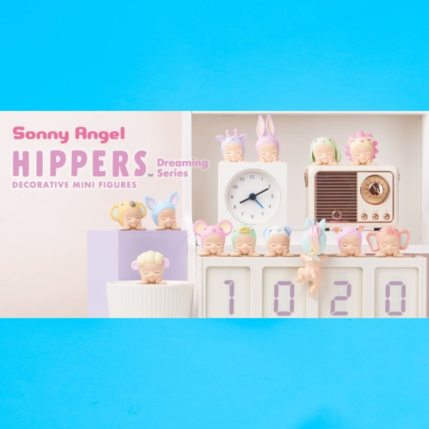 Sonny Angel Hippers Dreaming Blind Box - Sticky Figurines