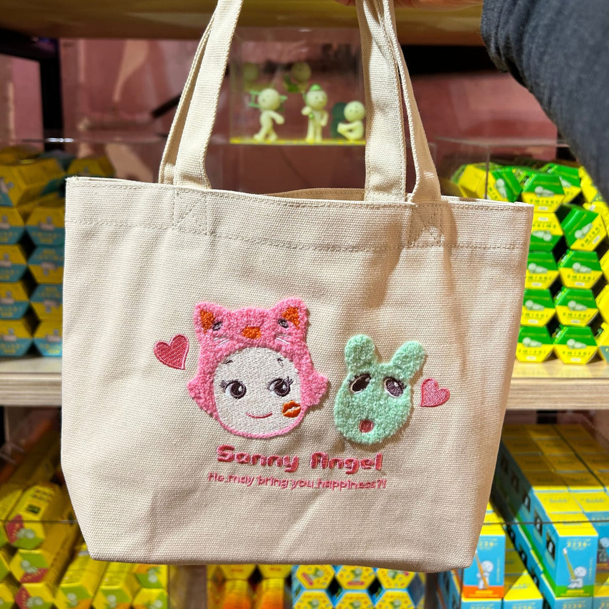 Sonny Angel Kiss Kiss Tote Bag - Limited Edition - Friends NYC
