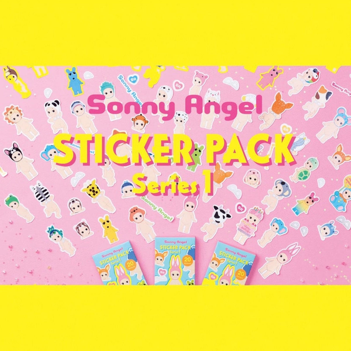 Sonny Angel Sticker Pack - Series 1 Blind Box - Collectible