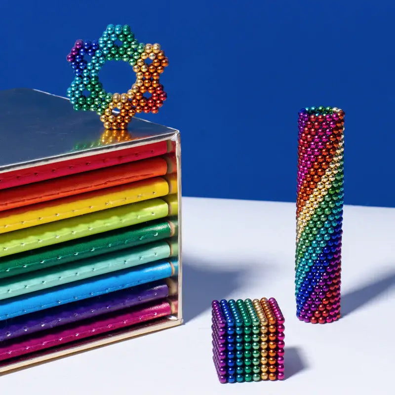 Speks Magnet Balls - Metallic Spectrum – Fidget Toy