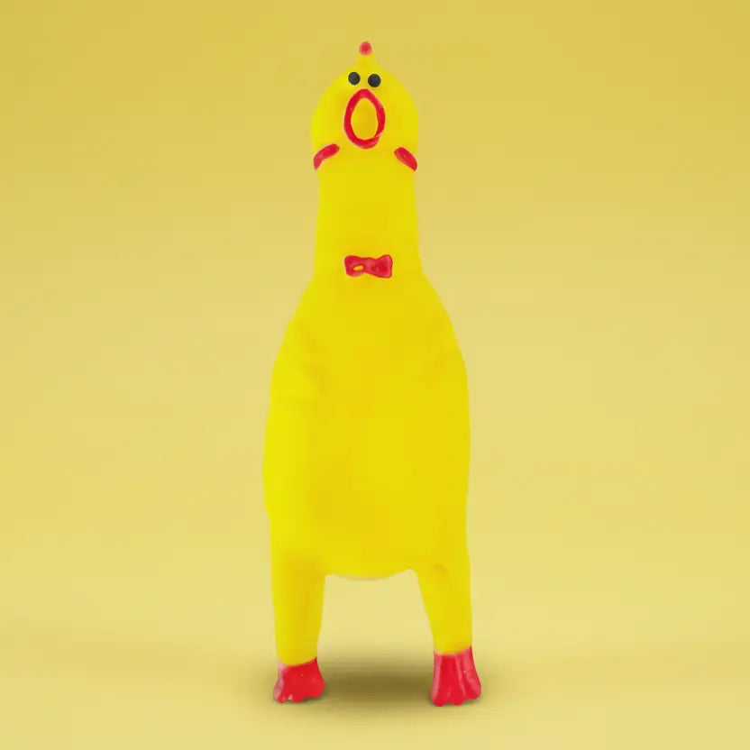 Squeaking Rubber Chicken | Friends Nyc Brooklyn Ny