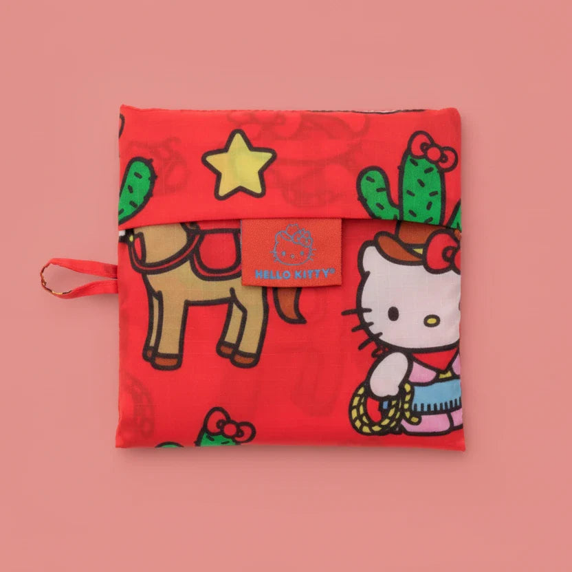 Standard Baggu Reusable Tote - Hello Kitty Western